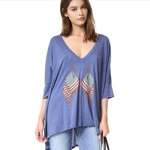 Wildfox Lady Liberty Tee NWT